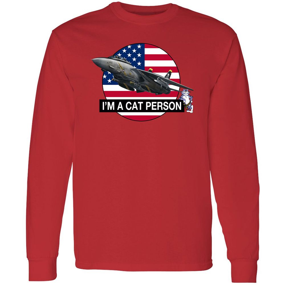 Long Sleeve T-Shirt - 7Z5UKYF5 - Red - 14