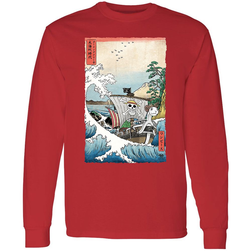 Long Sleeve T-Shirt - 739SSWL8 - Red - 14
