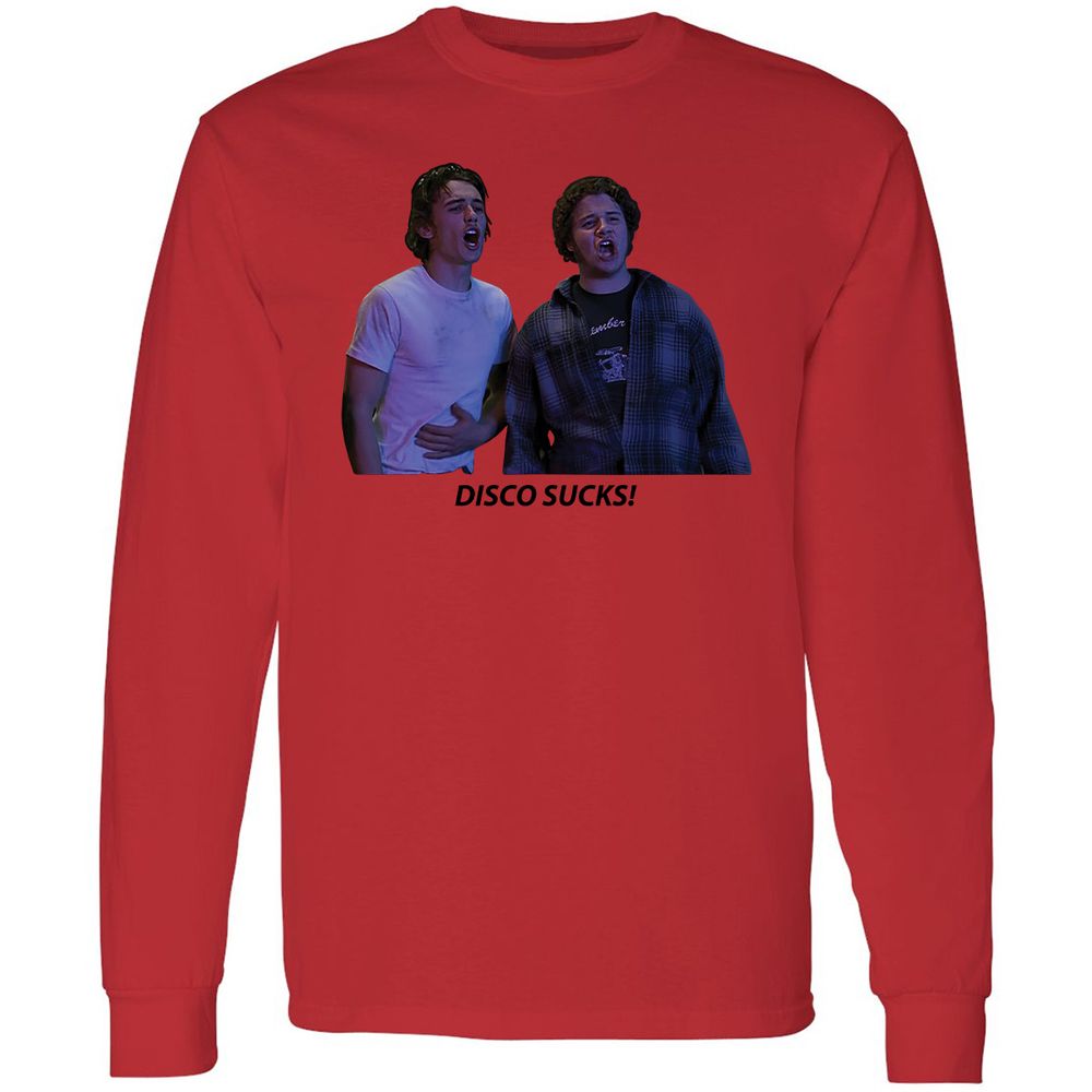 Long Sleeve T-Shirt - HQD3BWGF - Red - 14