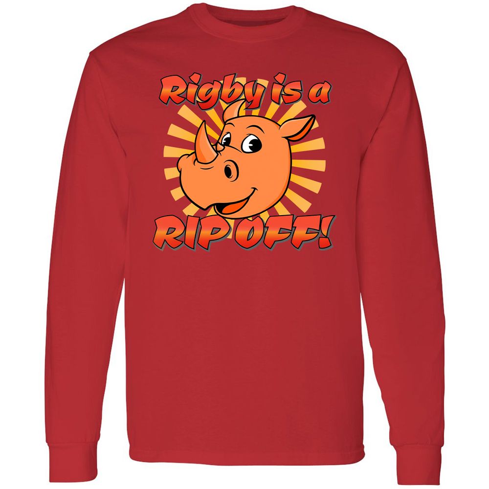 Long Sleeve T-Shirt - CM5RQB25 - Red - 14