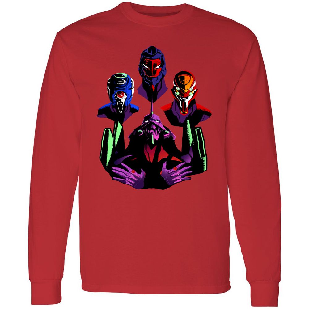 Long Sleeve T-Shirt - MG8VG1RN - Red - 14