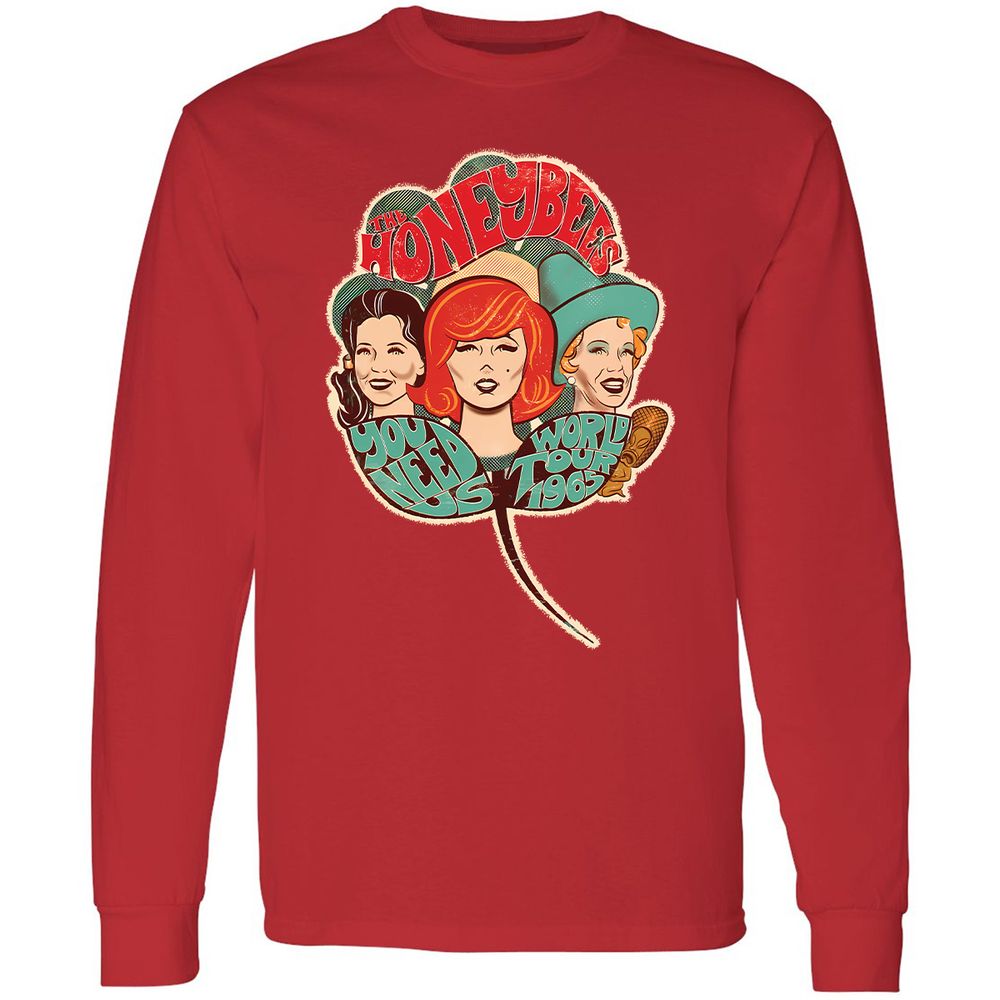 Long Sleeve T-Shirt - JBNWB3KH - Red - 14
