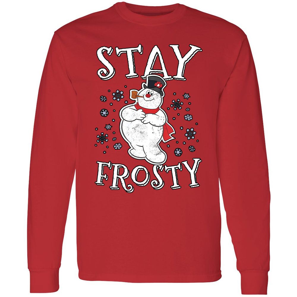 Long Sleeve T-Shirt - D81LC9U4 - Red - 14