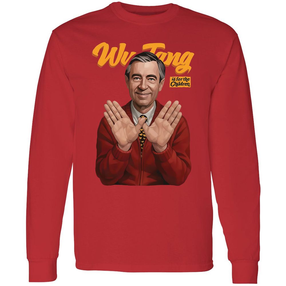 Long Sleeve T-Shirt - TVYXURHB - Red - 14