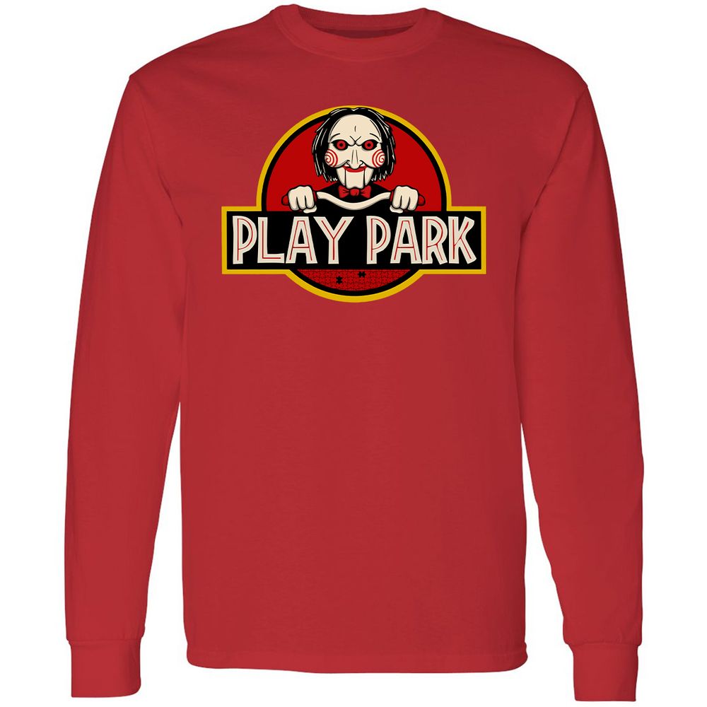 Long Sleeve T-Shirt - 8JNEQBTD - Red - 14