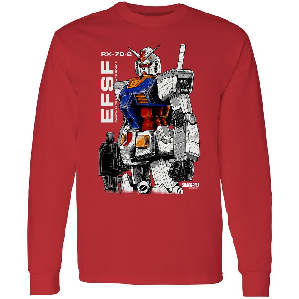 Long Sleeve T-Shirt - T2174R28 - Red - 14