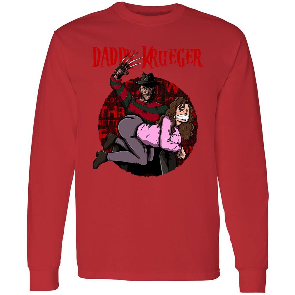 Long Sleeve T-Shirt - ADZH8GLK - Red - 14