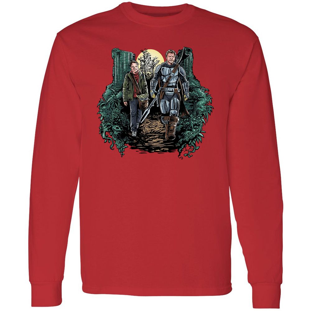 Long Sleeve T-Shirt - KNJF59S7 - Red - 14