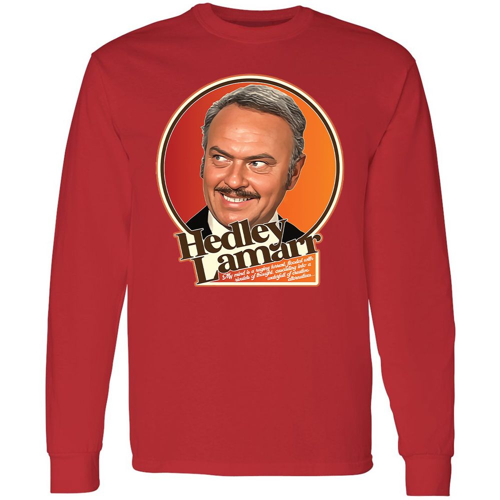 Long Sleeve T-Shirt - RTZXHZPM - Red - 14