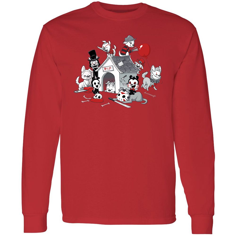 Long Sleeve T-Shirt - GVPAPUS7 - Red - 14