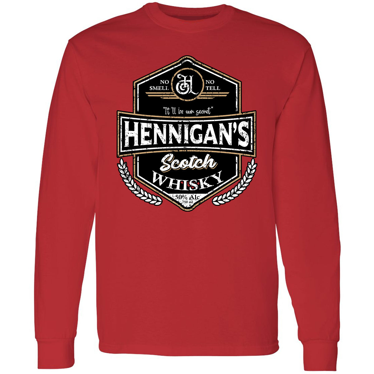 Long Sleeve T-Shirt - B31U2CCA - Red - 14