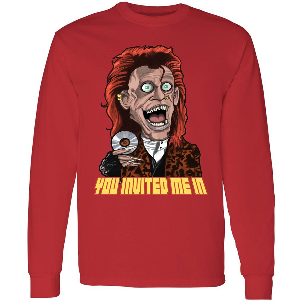 Long Sleeve T-Shirt - X9B12Q48 - Red - 14