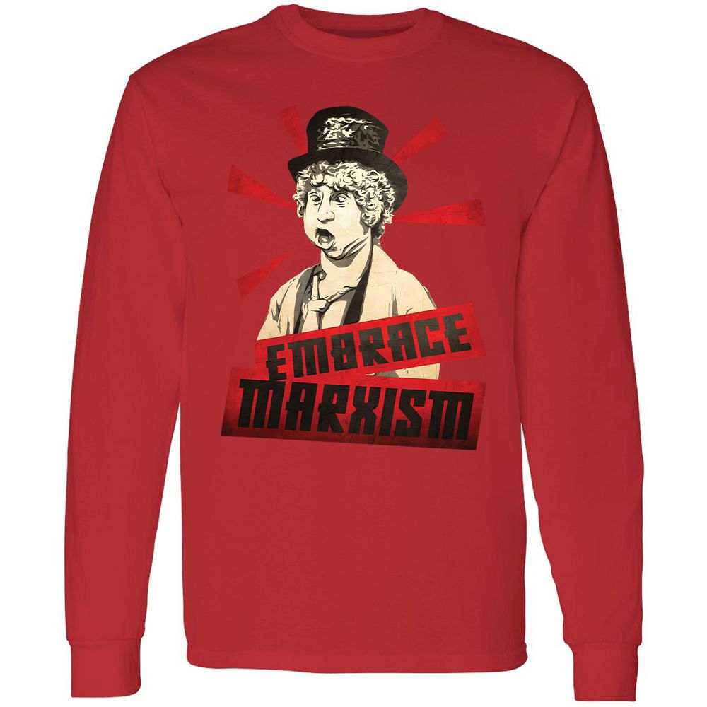 Long Sleeve T-Shirt - 3V8JB1NN - Red - 14