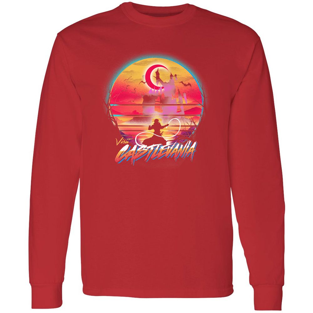 Long Sleeve T-Shirt - MV9KTMZB - Red - 14