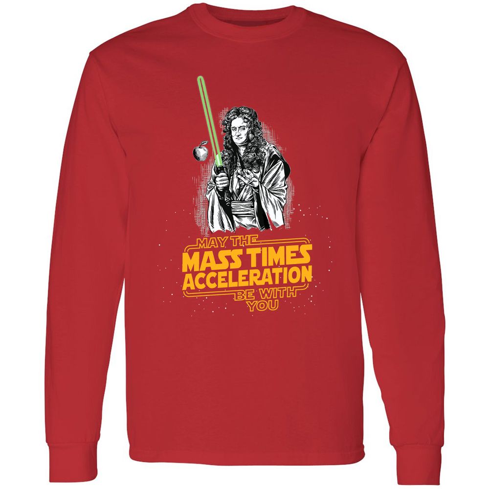 Long Sleeve T-Shirt - XQNGAD7V - Red - 14