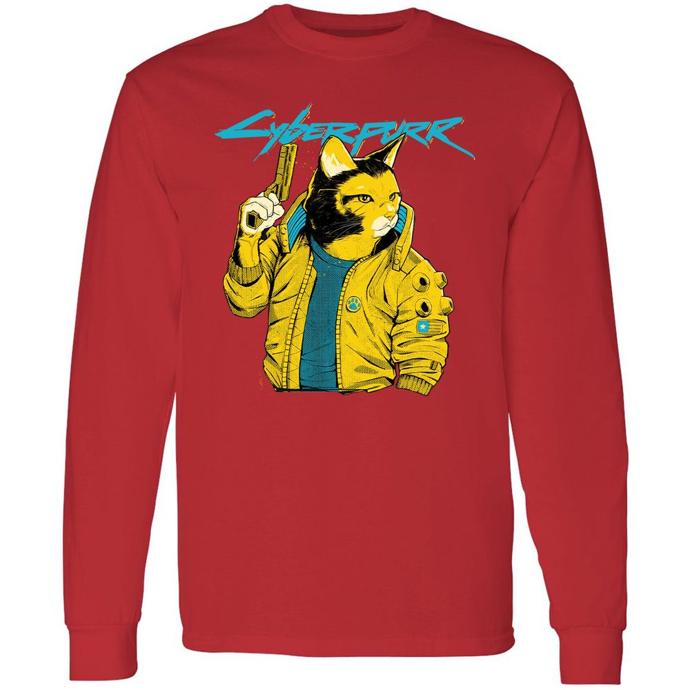 Long Sleeve T-Shirt - HF664LDU - Red - 14