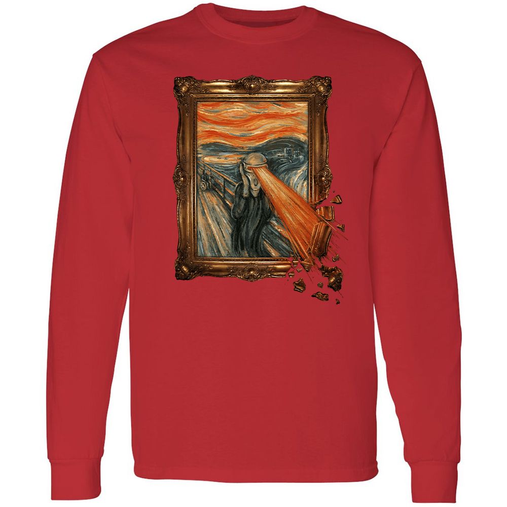 Long Sleeve T-Shirt - LV4SV2X2 - Red - 14