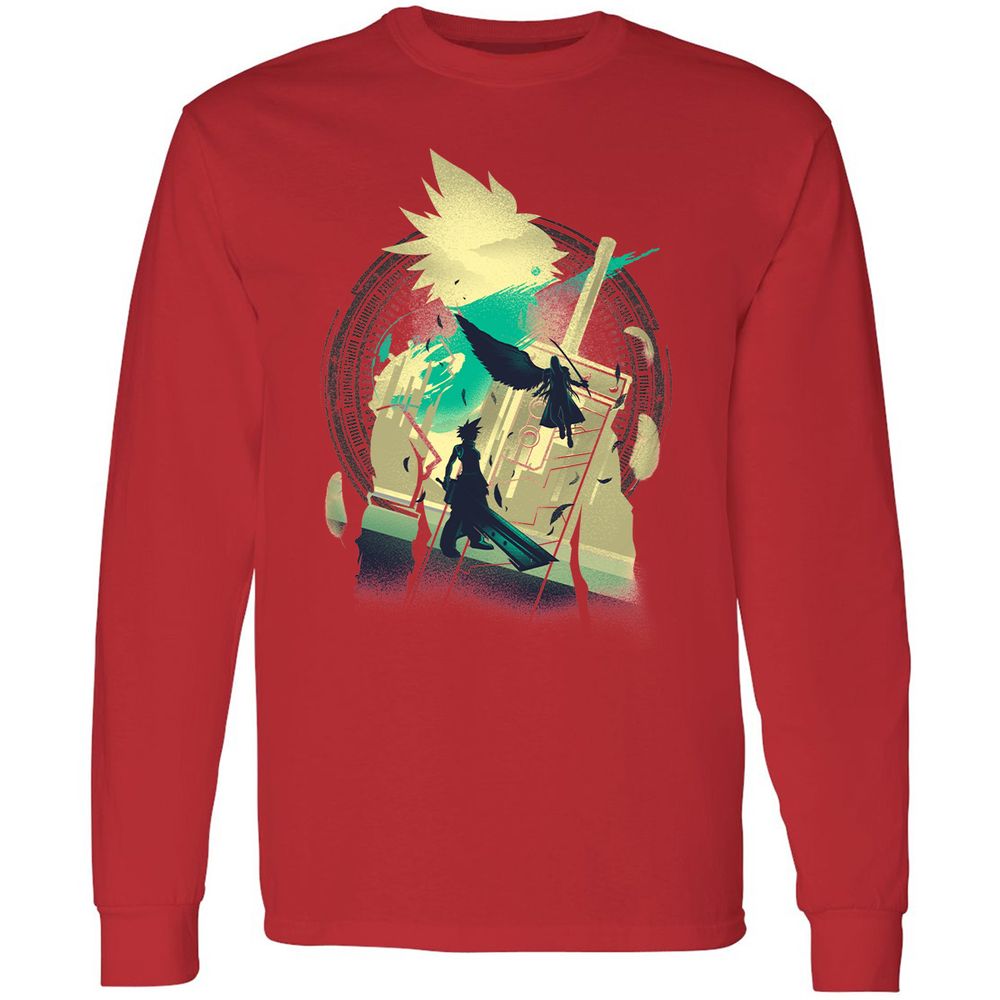 Long Sleeve T-Shirt - ZHJP6SEN - Red - 14