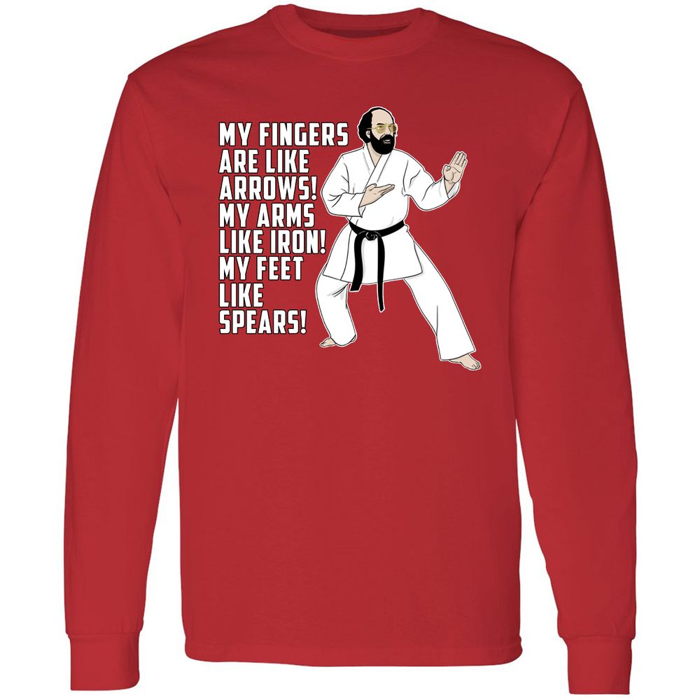 Long Sleeve T-Shirt - YVR1RSG4 - Red - 14