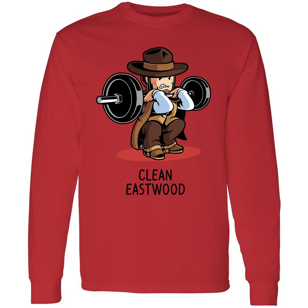 Long Sleeve T-Shirt - MEA2SCQQ - Red - 14