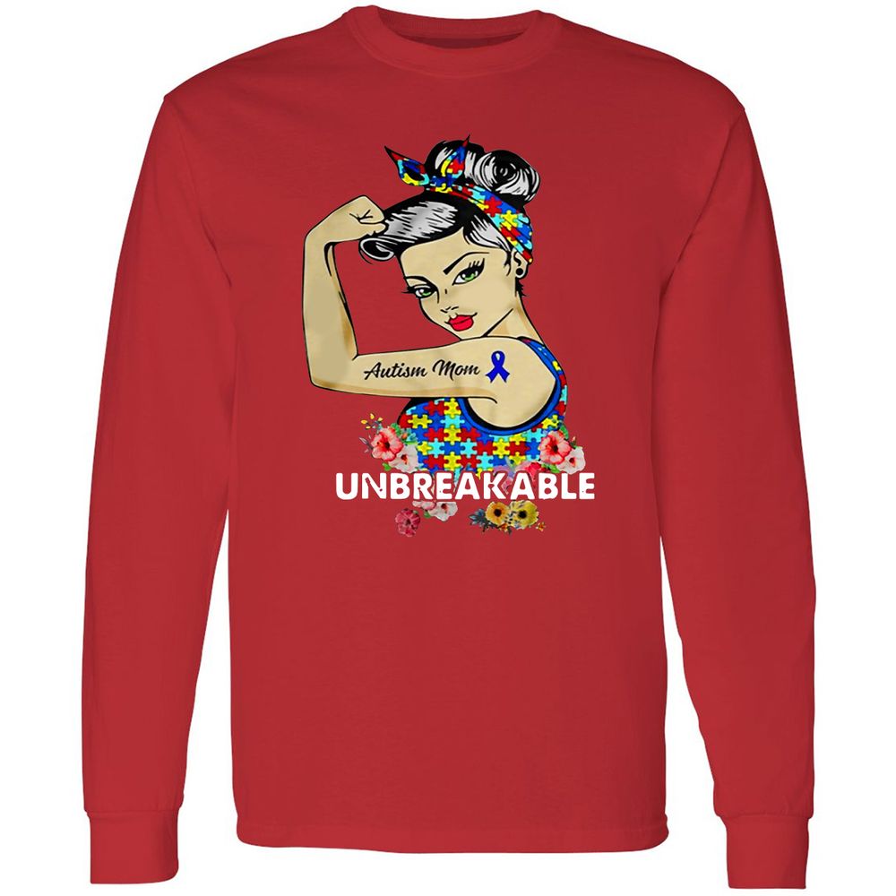 Long Sleeve T-Shirt - LJS94HDX - Red - 14