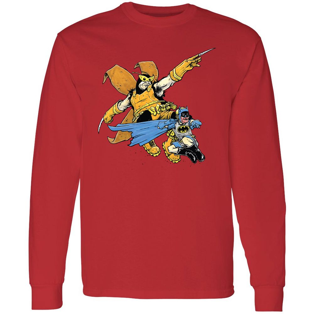 Long Sleeve T-Shirt - Q24YR4TP - Red - 14