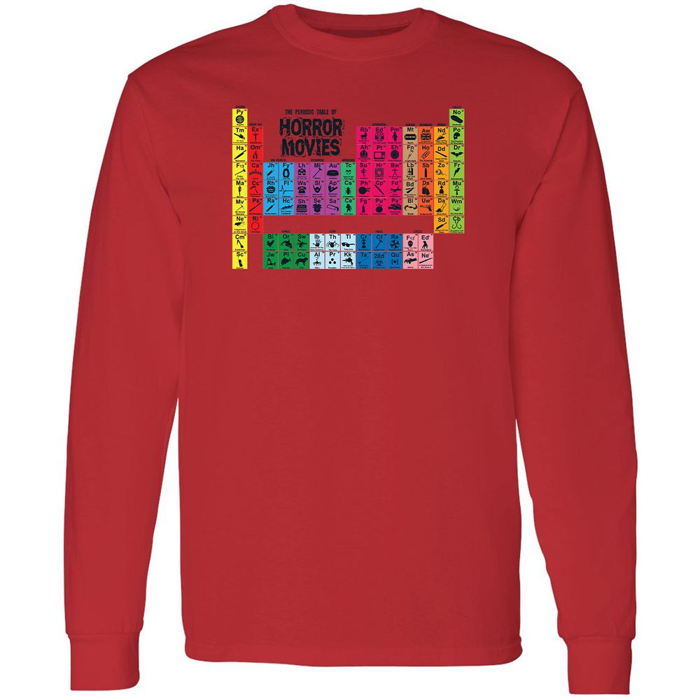 Long Sleeve T-Shirt - BD75263R - Red - 14