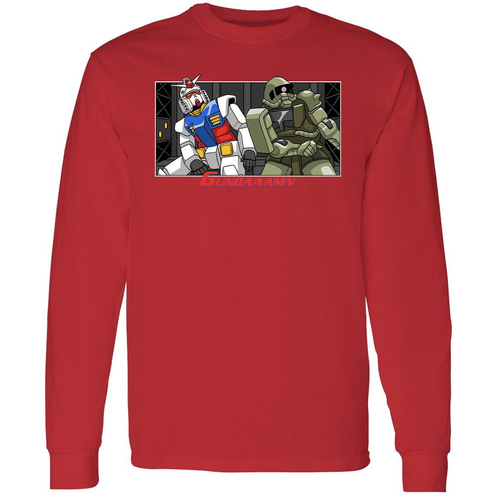 Long Sleeve T-Shirt - R2SEBDPD - Red - 14