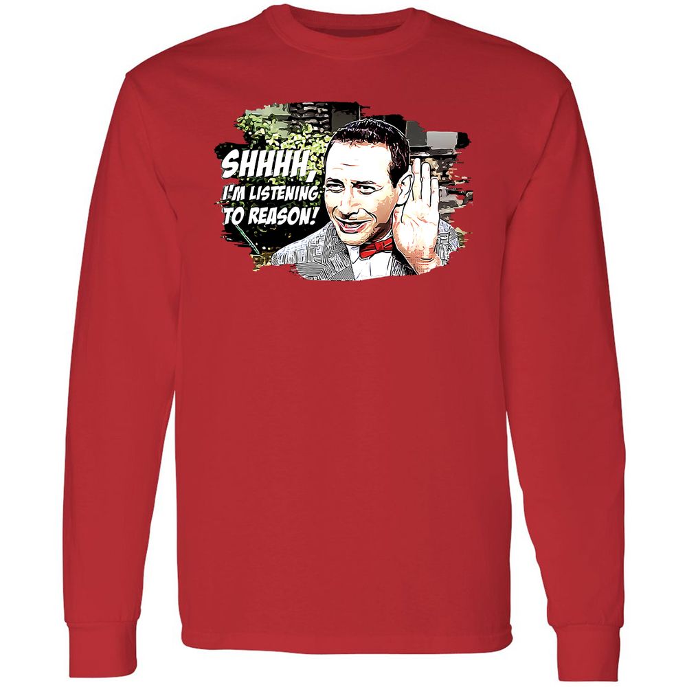 Long Sleeve T-Shirt - WZRJA4AE - Red - 14
