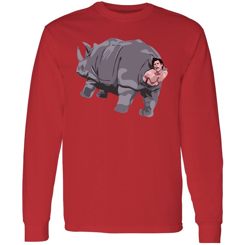 Long Sleeve T-Shirt - XRYFA6AU - Red - 14