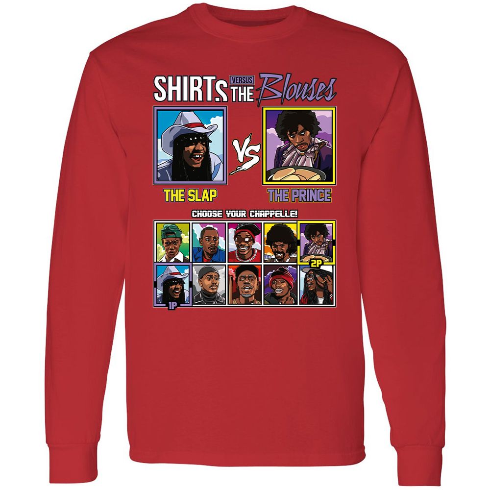 Long Sleeve T-Shirt - U31FC8L7 - Red - 14