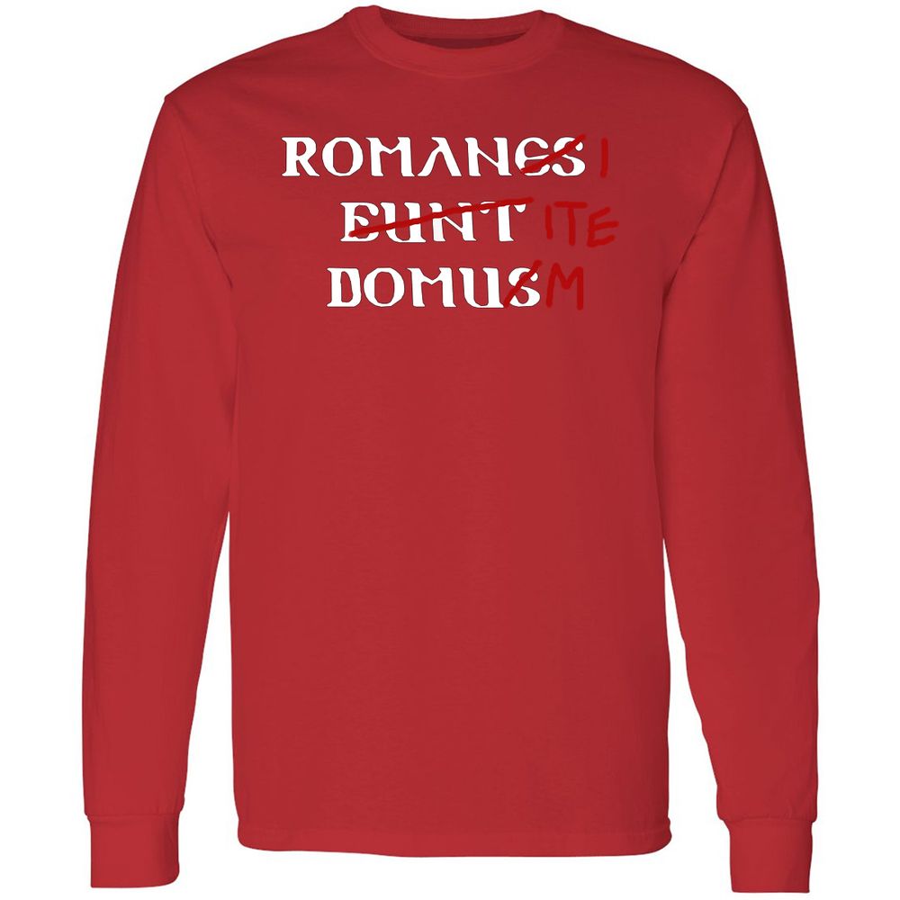 Long Sleeve T-Shirt - JH755F7B - Red - 14