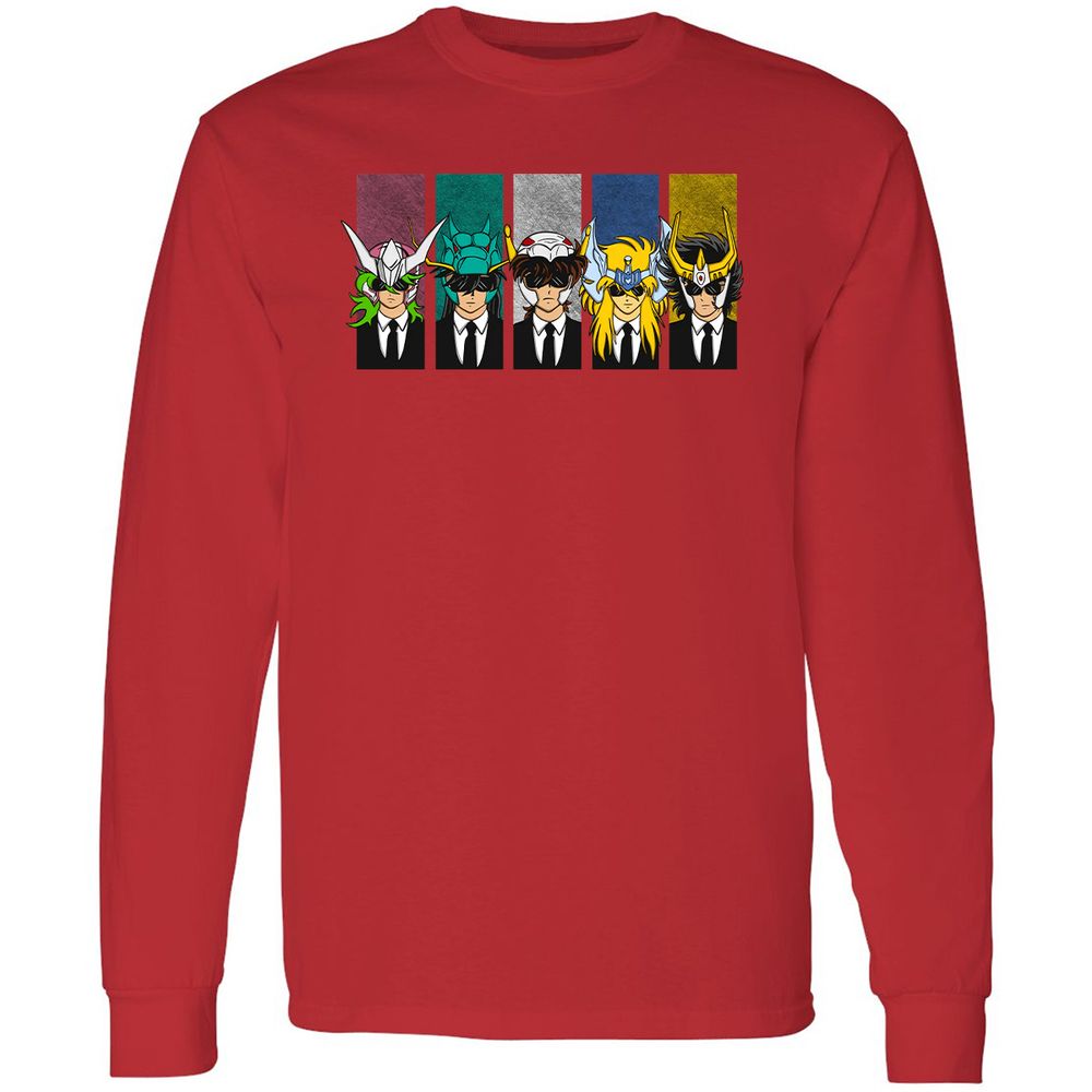 Long Sleeve T-Shirt - LPVT4H3R - Red - 14