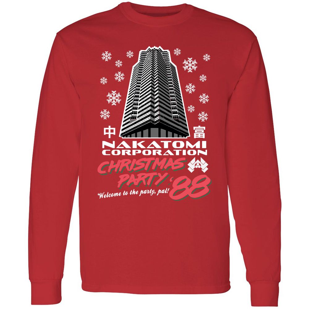 Long Sleeve T-Shirt - PC3Z6K3D - Red - 14