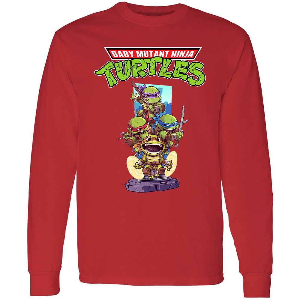 Long Sleeve T-Shirt - 67QUGFET - Red - 14