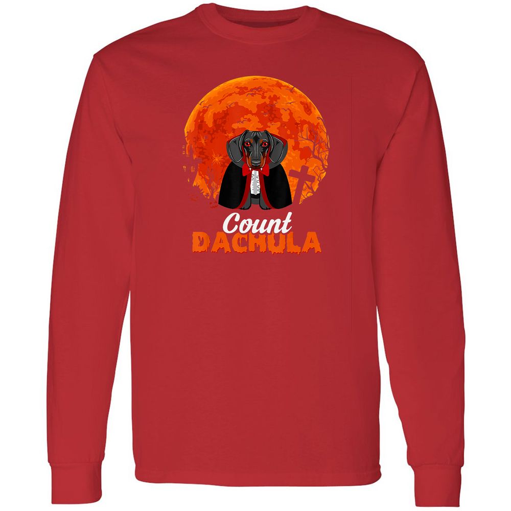 Long Sleeve T-Shirt - GCDUXGSV - Red - 14
