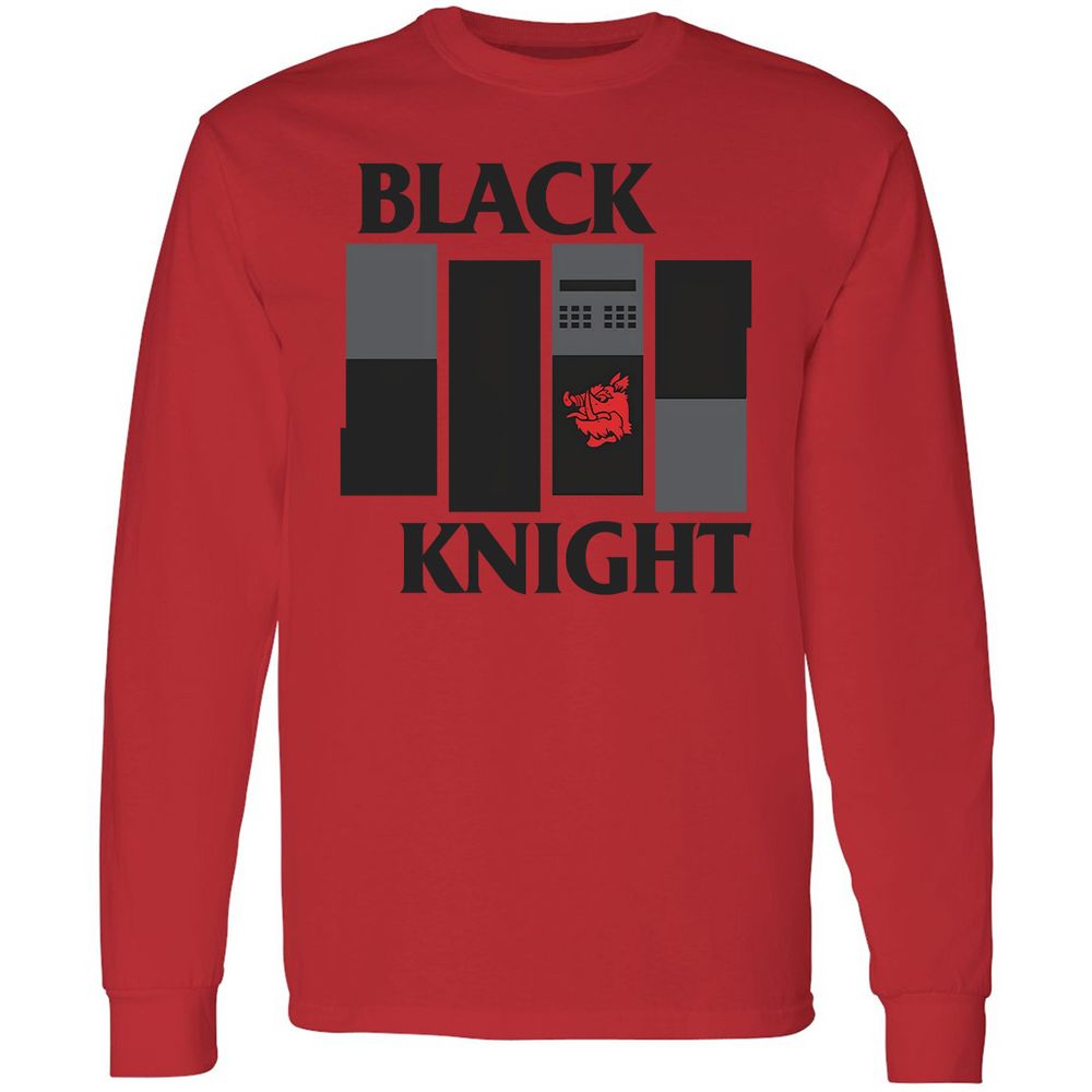 Long Sleeve T-Shirt - U7SQVVH7 - Red - 14