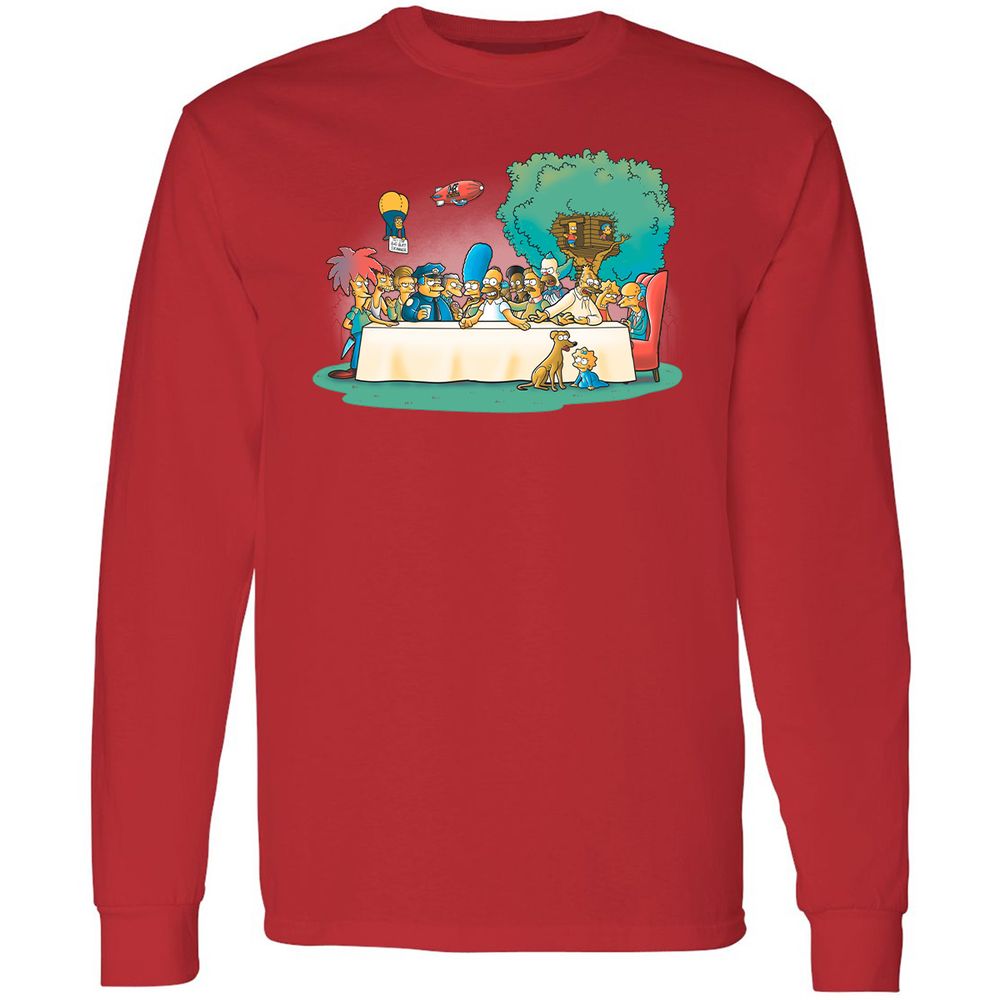 Long Sleeve T-Shirt - PMA55VB9 - Red - 14