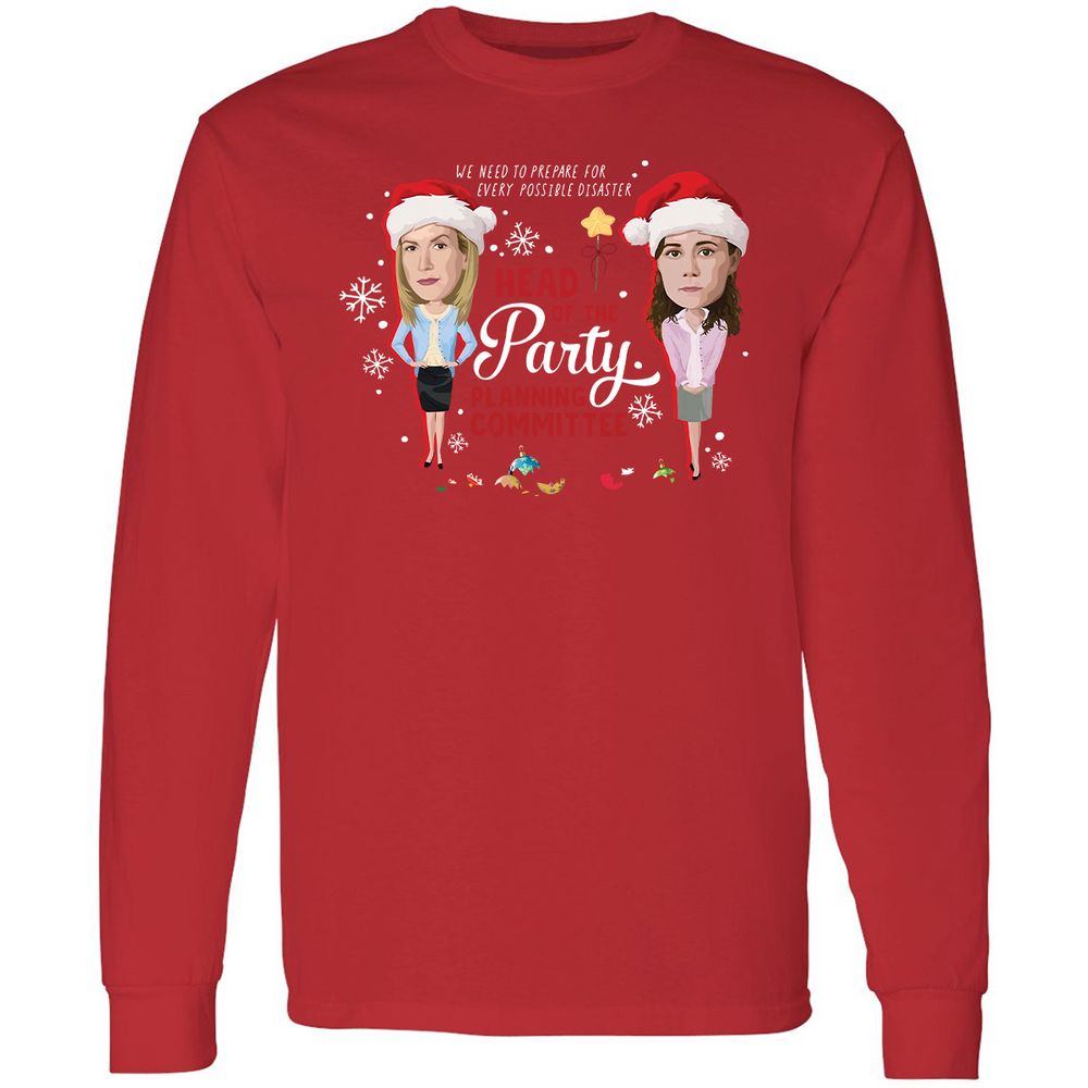 Head Of The Party Planning Committee Christmas - Red - 14