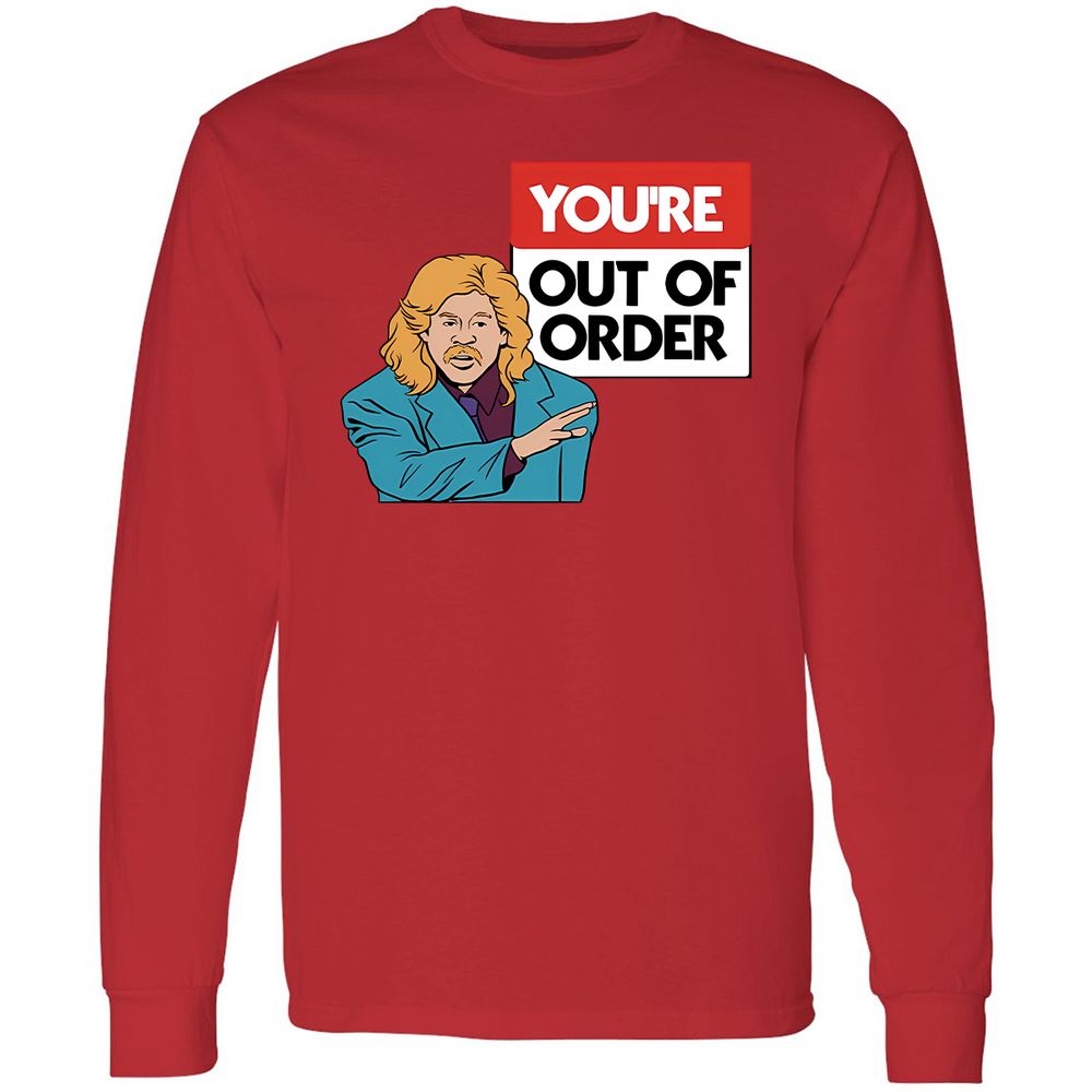 Long Sleeve T-Shirt - P88XKCJK - Red - 14