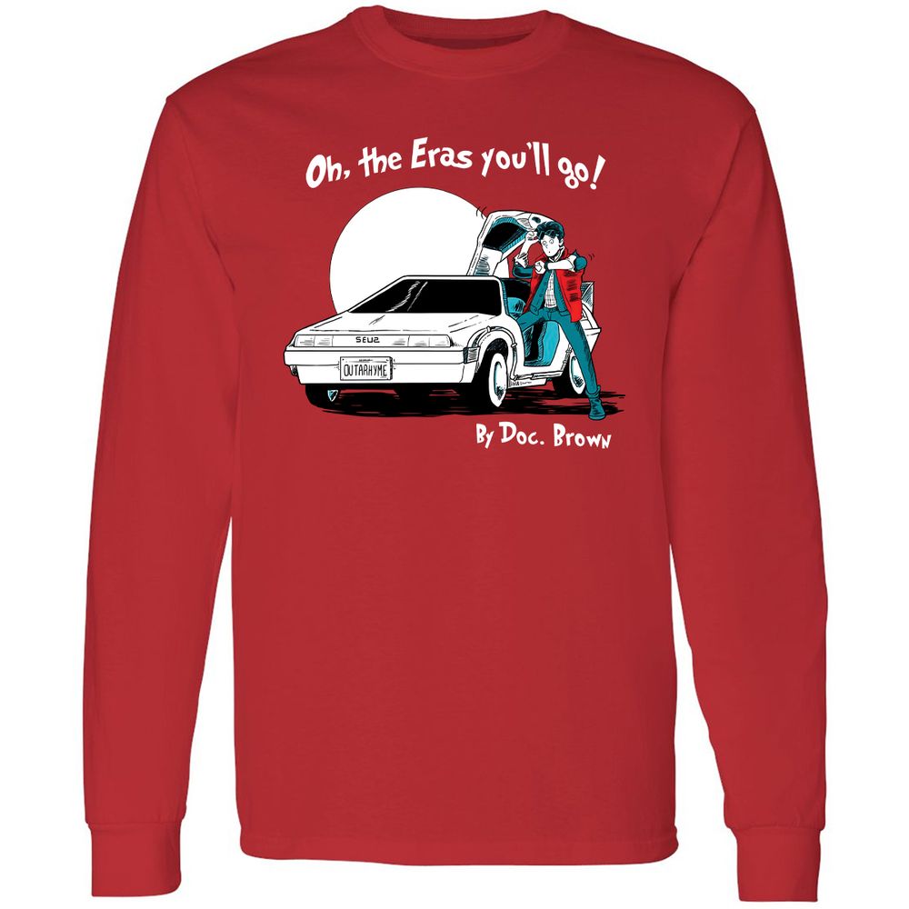 Long Sleeve T-Shirt - 26NAUEJG - Red - 14