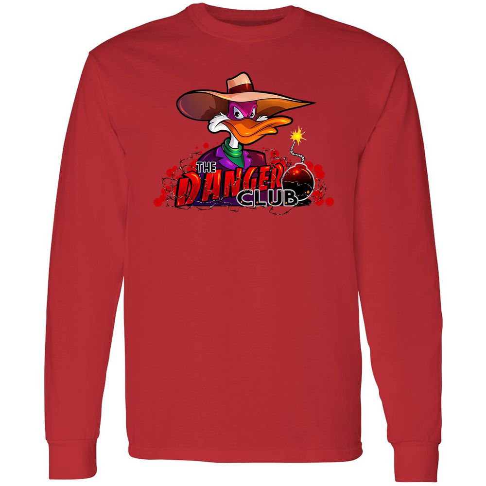 Long Sleeve T-Shirt - 9JGPN9TM - Red - 14