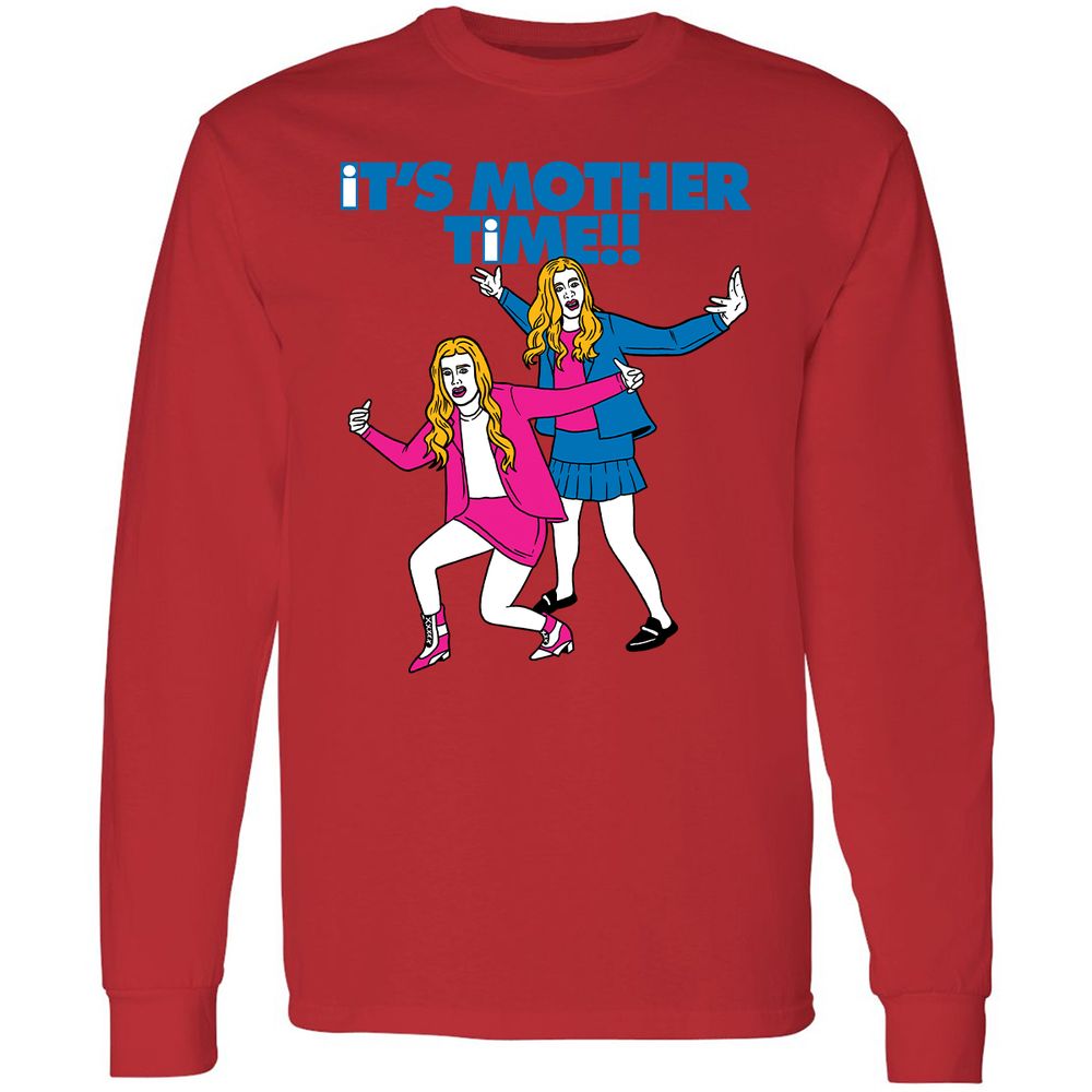 Long Sleeve T-Shirt - 4LR9VDXJ - Red - 14