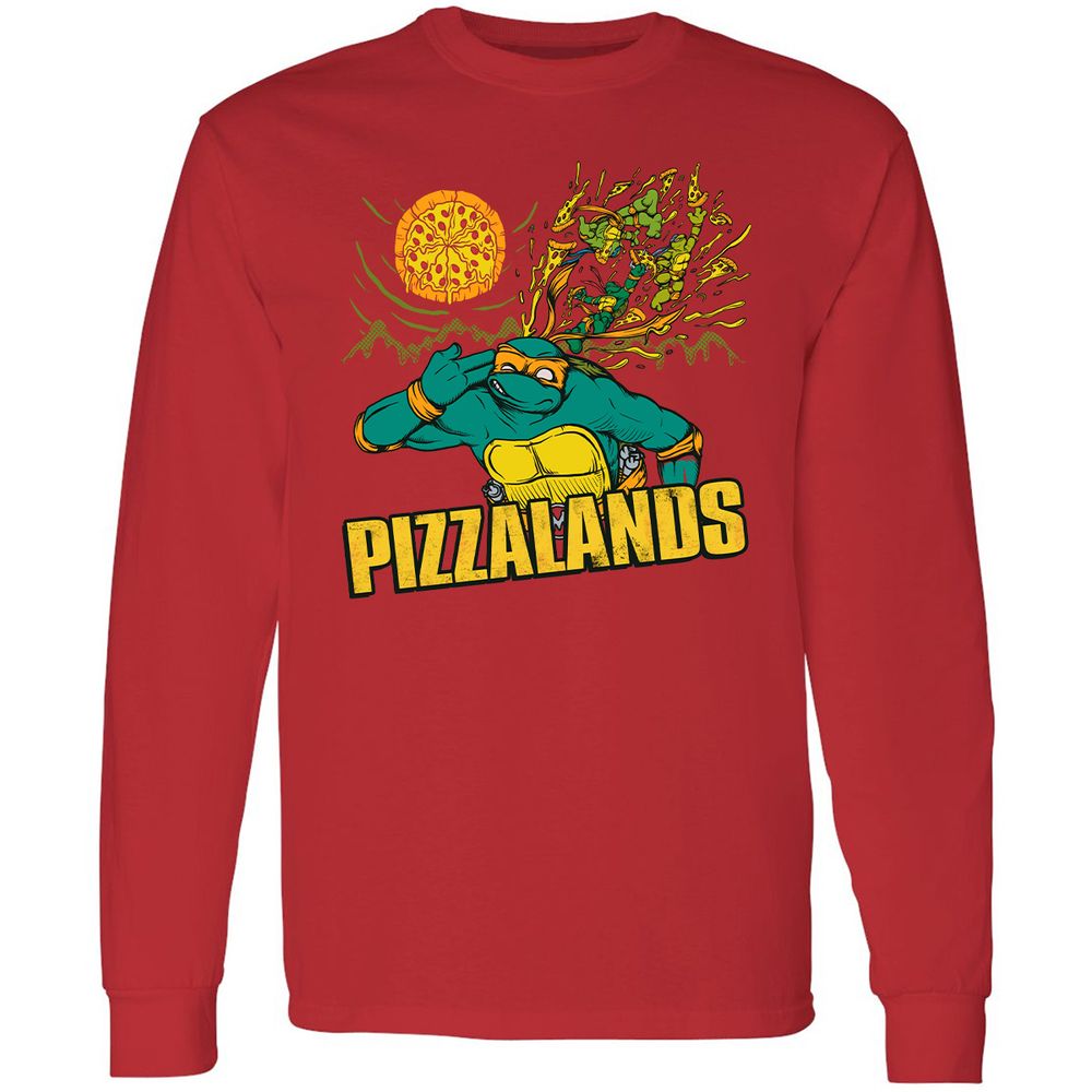 Long Sleeve T-Shirt - U4JZCKJV - Red - 14