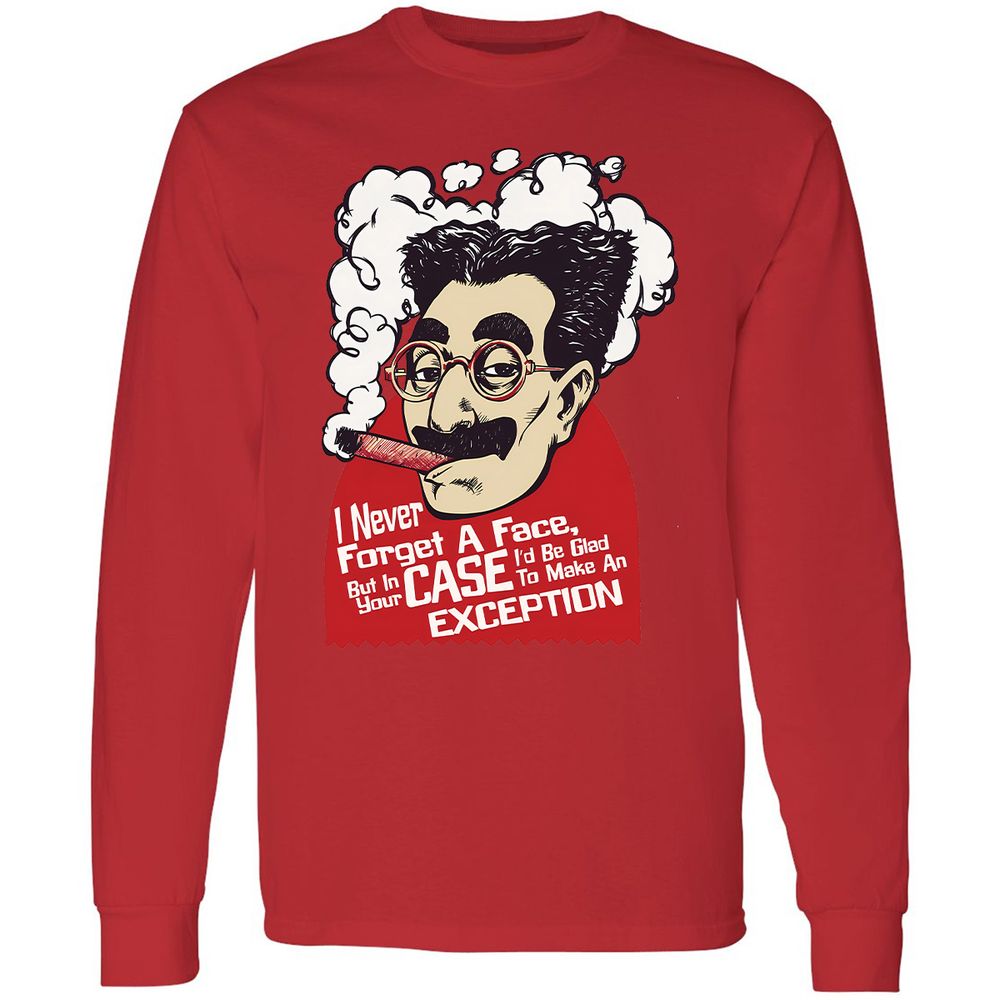 Long Sleeve T-Shirt - 1FAJANXJ - Red - 14