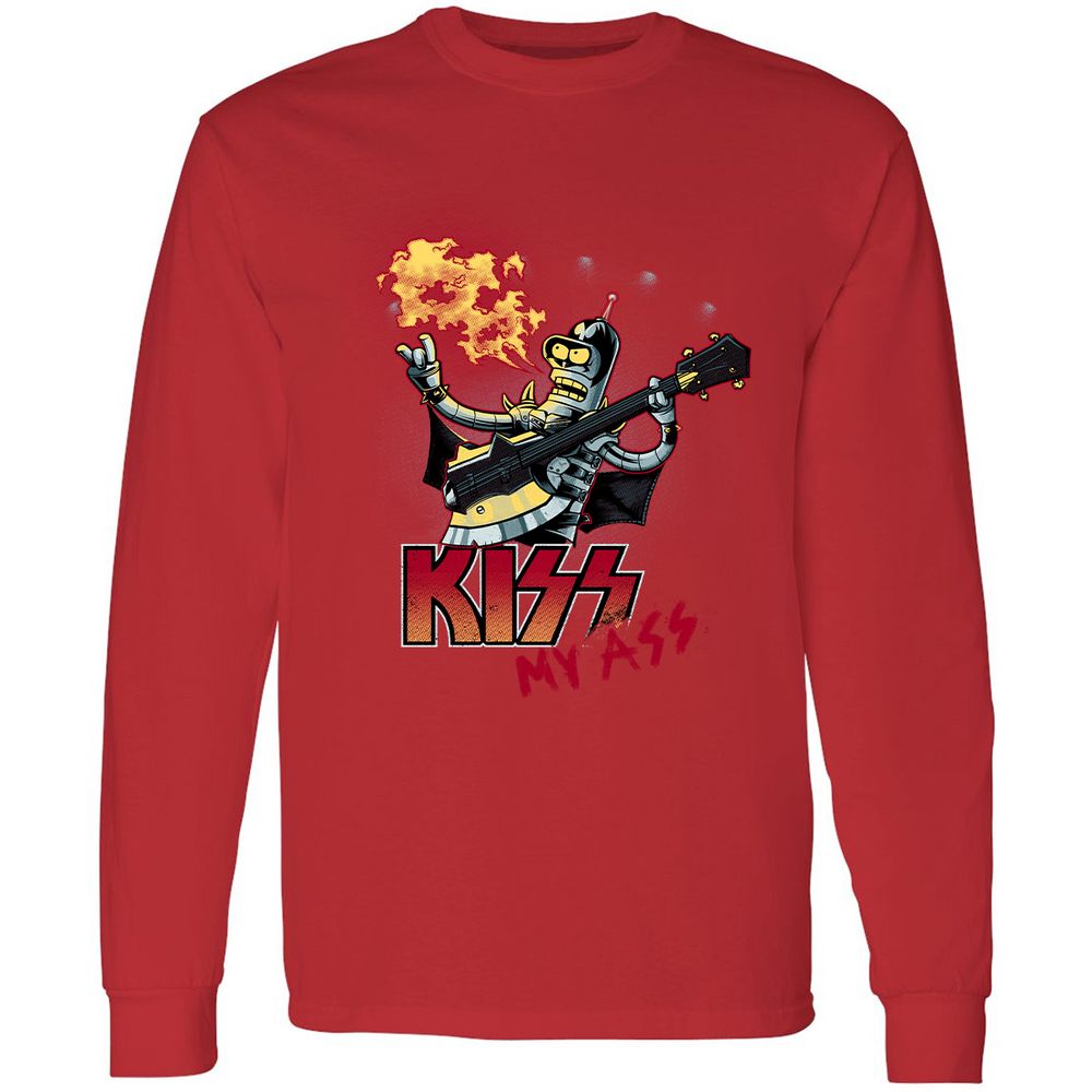 Long Sleeve T-Shirt - 1NB6U62L - Red - 14