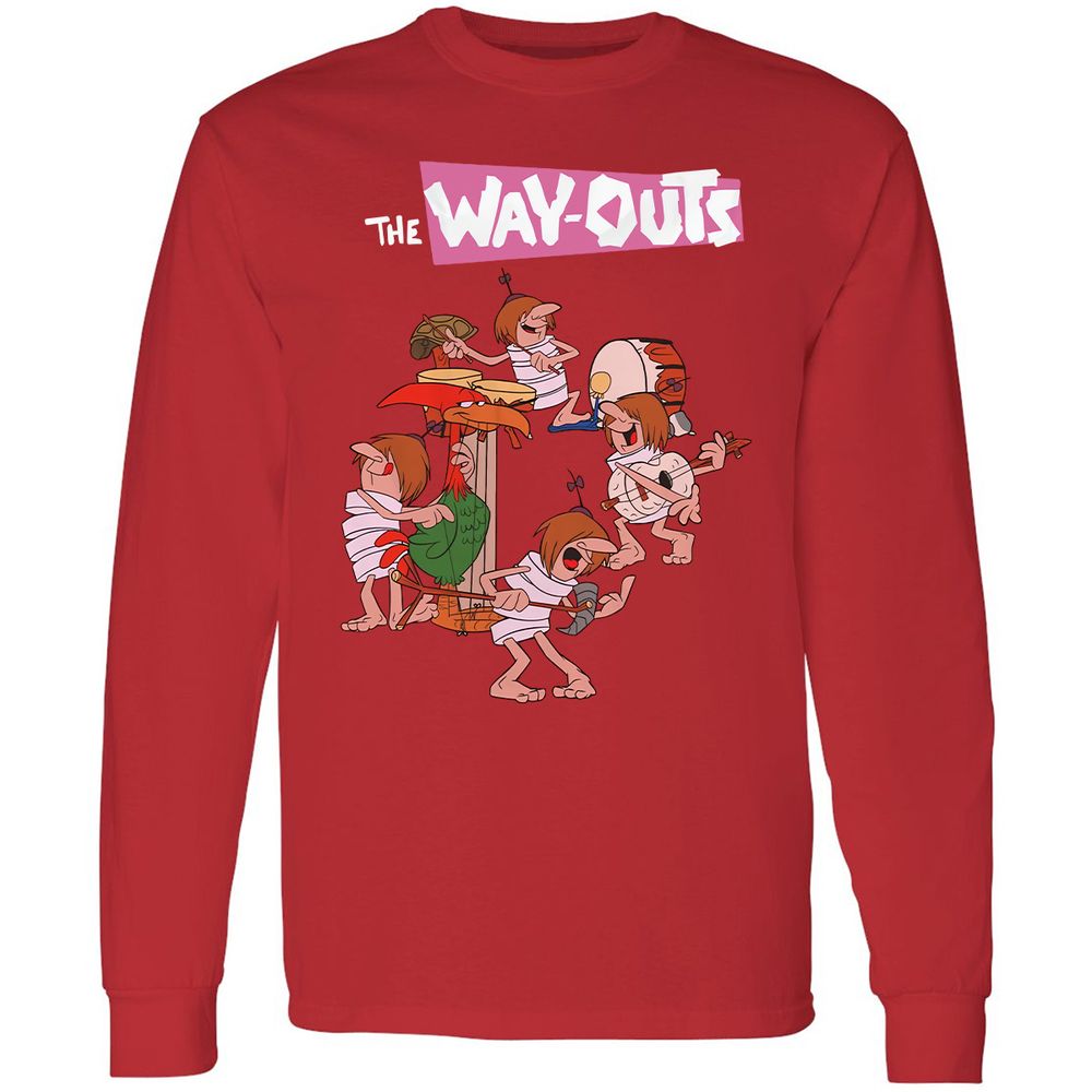 Long Sleeve T-Shirt - FYT7HF7J - Red - 14