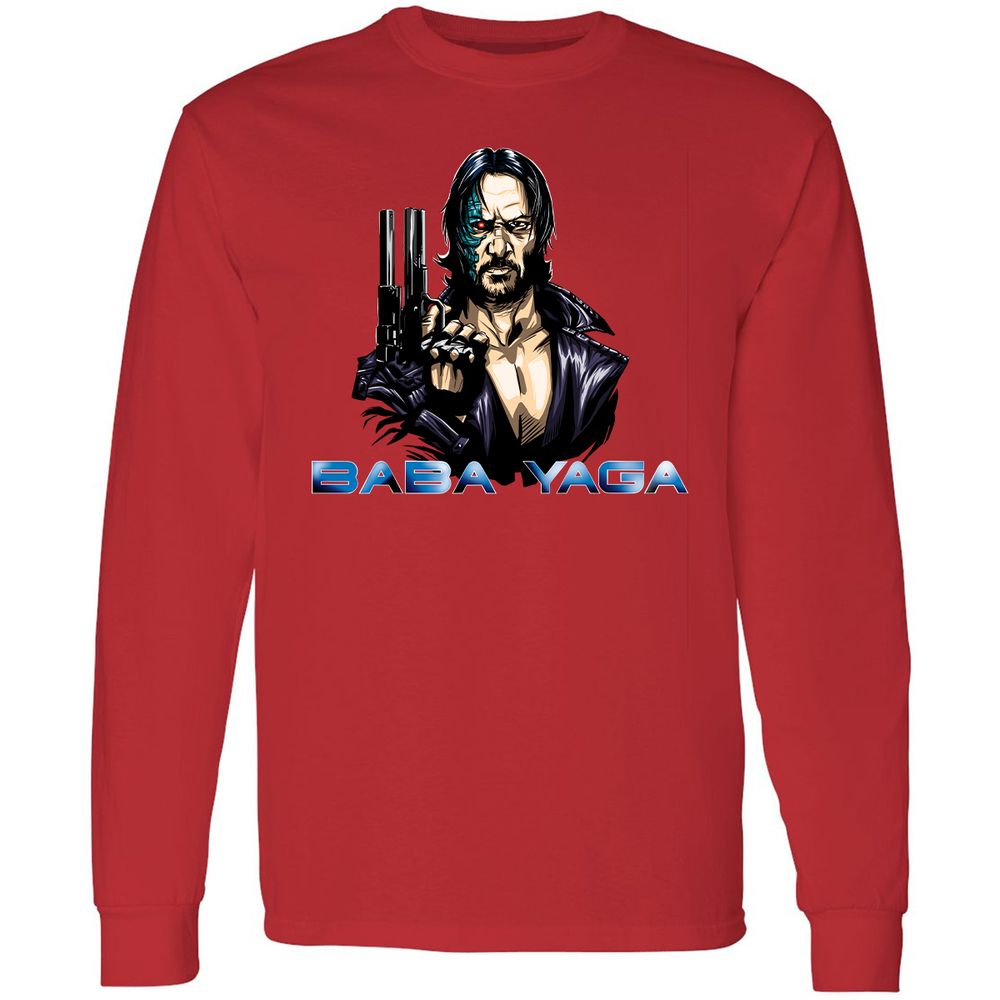Long Sleeve T-Shirt - 24HVA8C8 - Red - 14