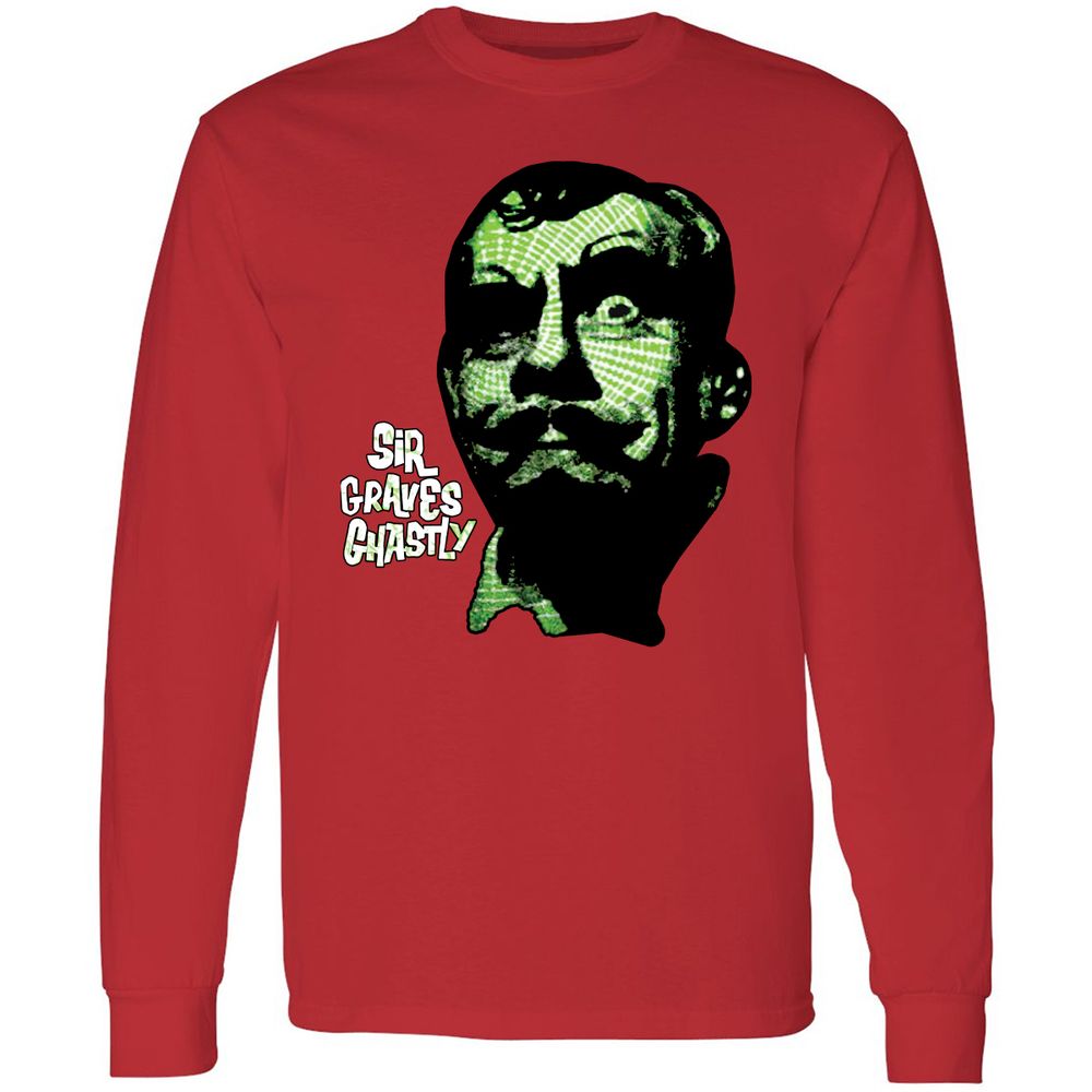 Long Sleeve T-Shirt - QBUNP5UJ - Red - 14