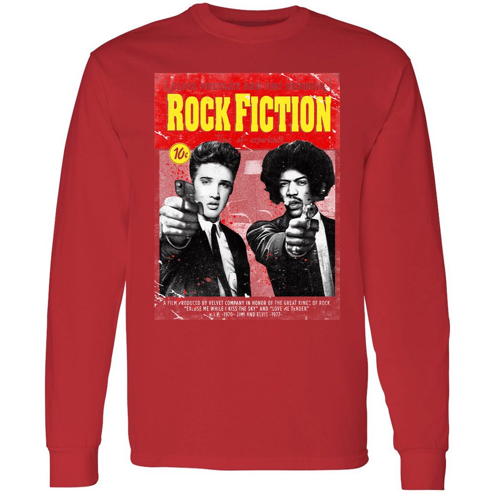 Long Sleeve T-Shirt - DQ8UB5DP - Red - 14